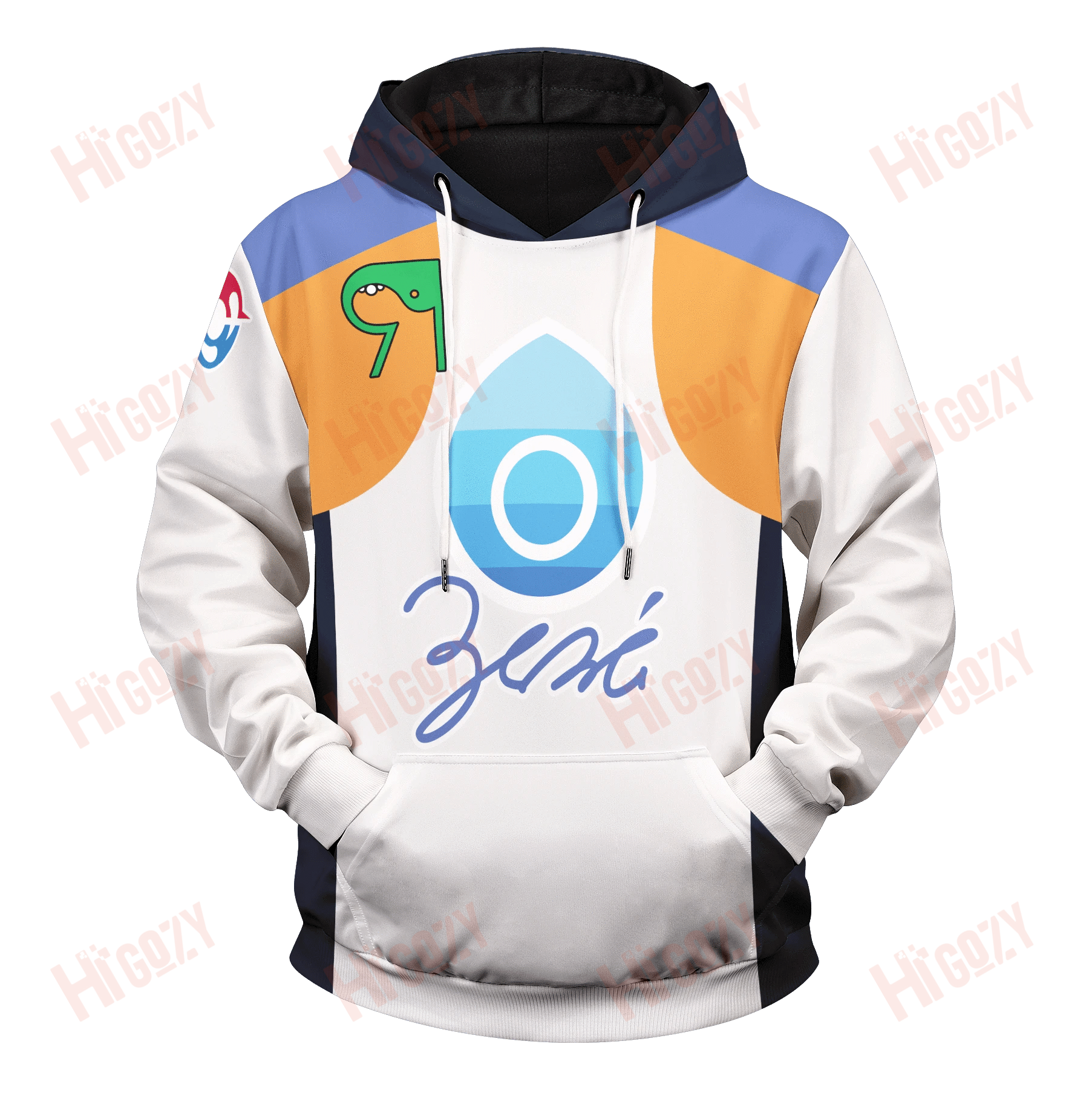 Pokemon Water Uniform Unisex Pullover Hoodie