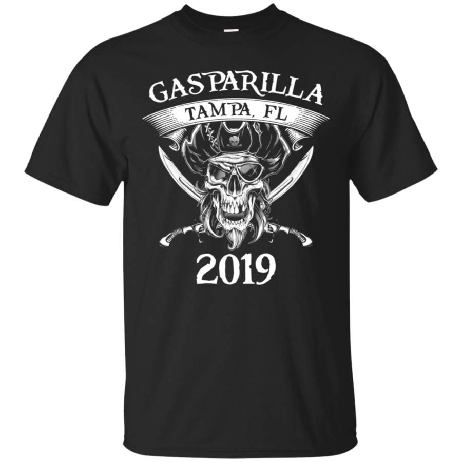 Gasparilla Funny Pirate 2019 Tampa T-Shirt KA01