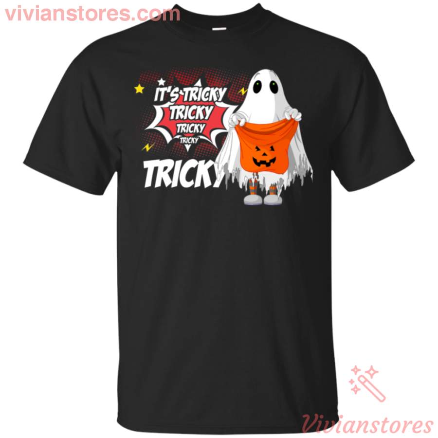 It’s Tricky Halloween Ghost T-Shirt