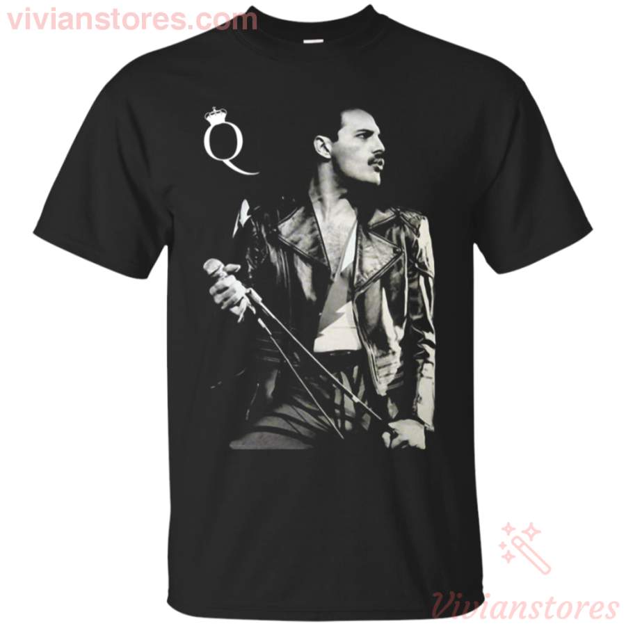 Freddie Mercury T-Shirt The Queen Band Fan Gift Idea