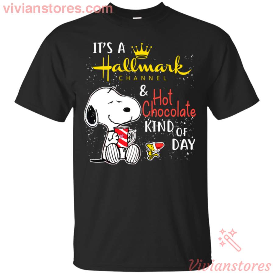 It’s a Hallmark and hot chocolate kind of day Snoopy T-Shirt