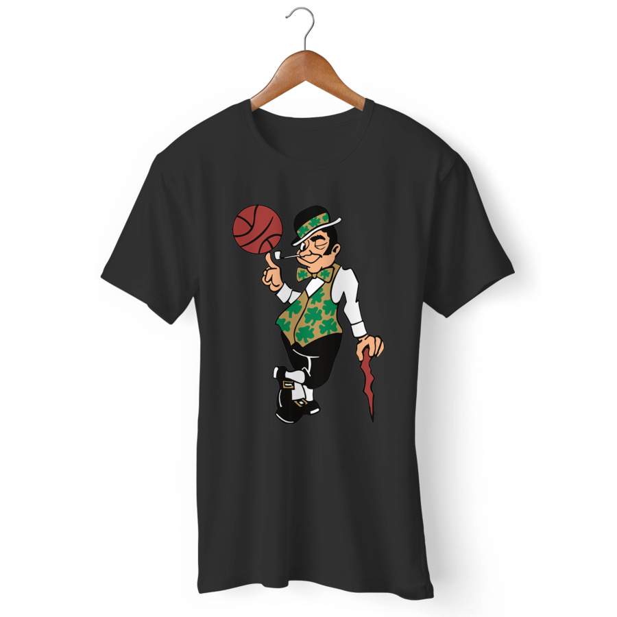 Boston Celtics Logo Mascot Ball Man’s T-Shirt