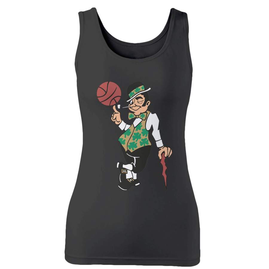 Boston Celtics Logo Mascot Ball Woman’s Tank Top