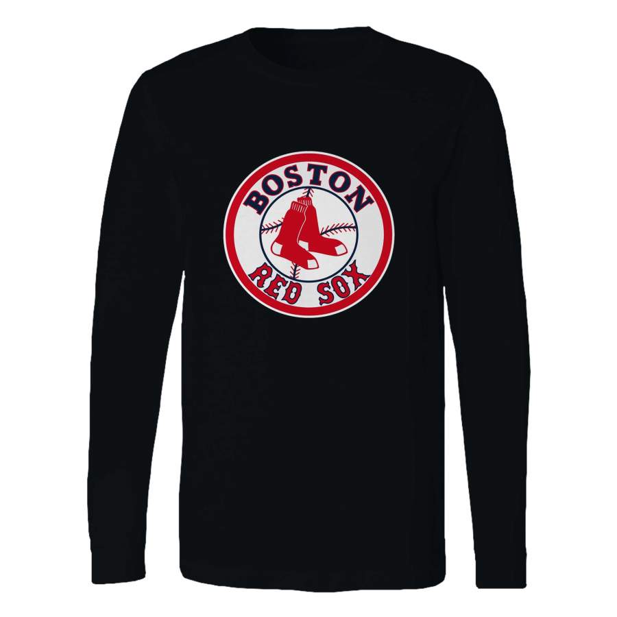 Boston Red Sox Logo Long Sleeve T-Shirt