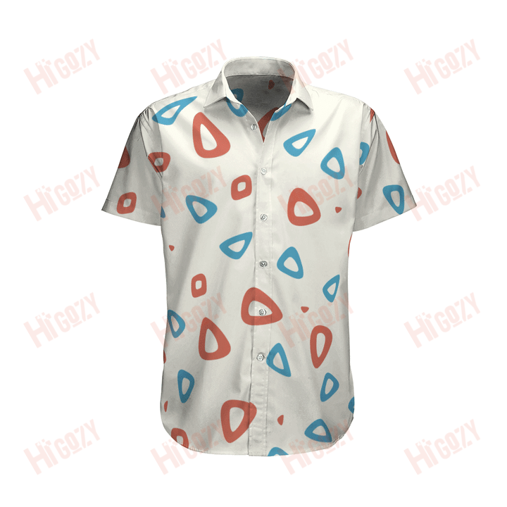 Anime Summer Hawaiian Shirt And Short, Anime Summer Shirt, Anime Set Hawaiian, Pok??mon Hawaii Shirt, Togepi Shirt, Togepi Hawaii Shirt, Pokemon Lover Shirt