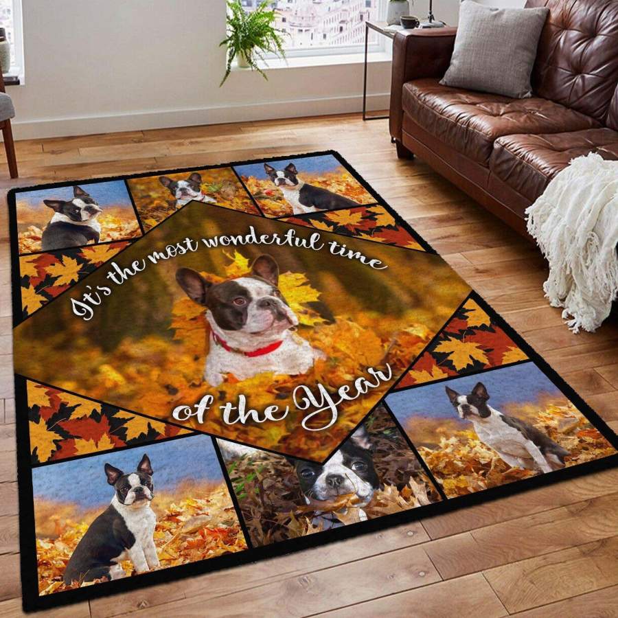 Boston Terrier So Cool Rug