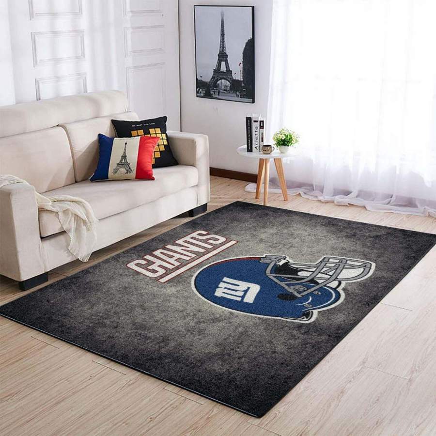 Football New York Giants Area Rug Home Decor – HomeBeautyUS