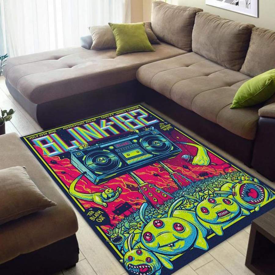 Blink 182 Rug – HOME DECOR – BEDROOM LIVING ROOM DECOR