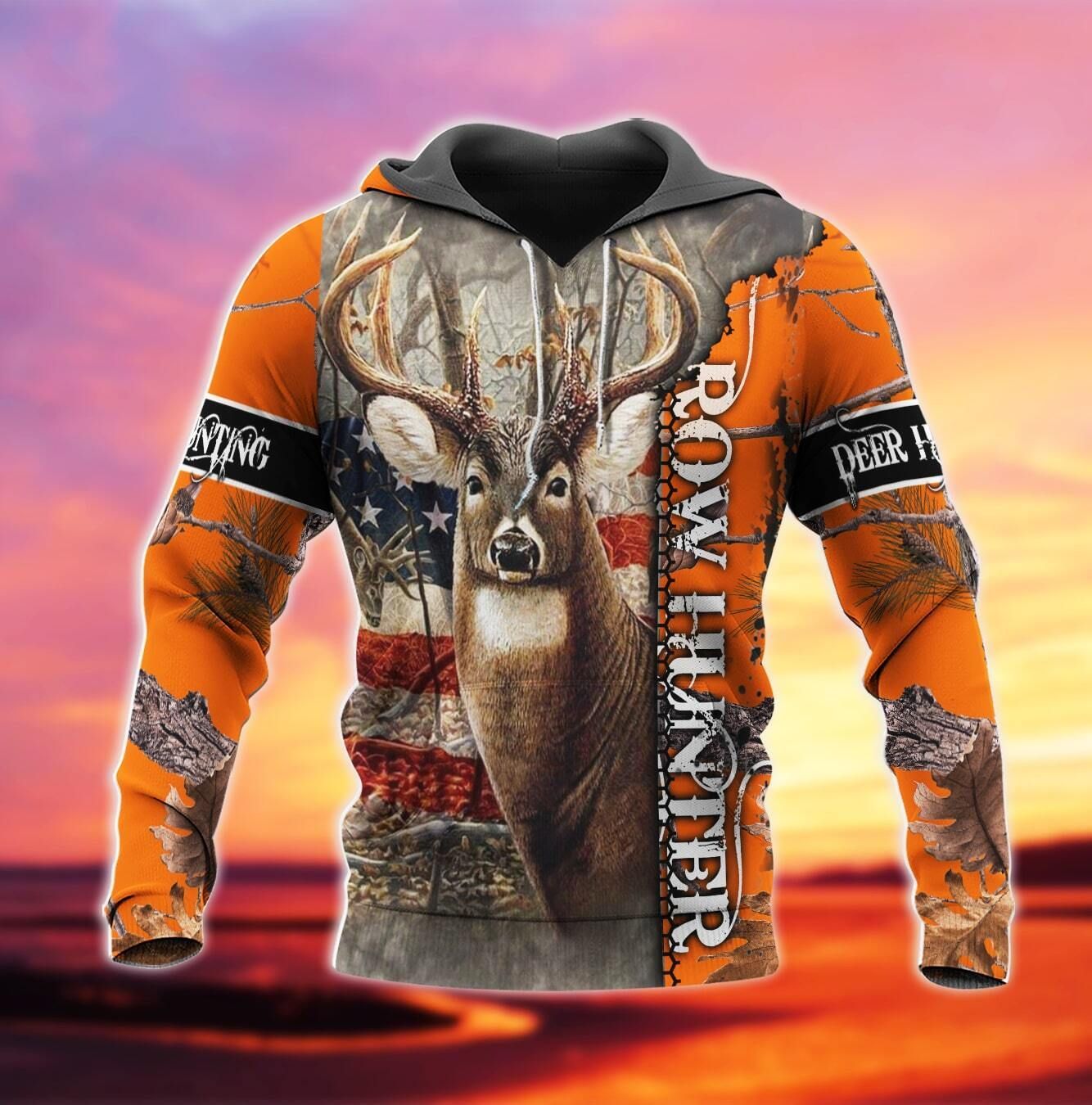 Higozy? Deer Hunting 3D Hoodie – TD817