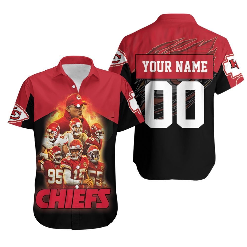 Kansas City Chiefs Afc West Champions 2021 Super Bowl Personalized 1 Hawaiian Shirt