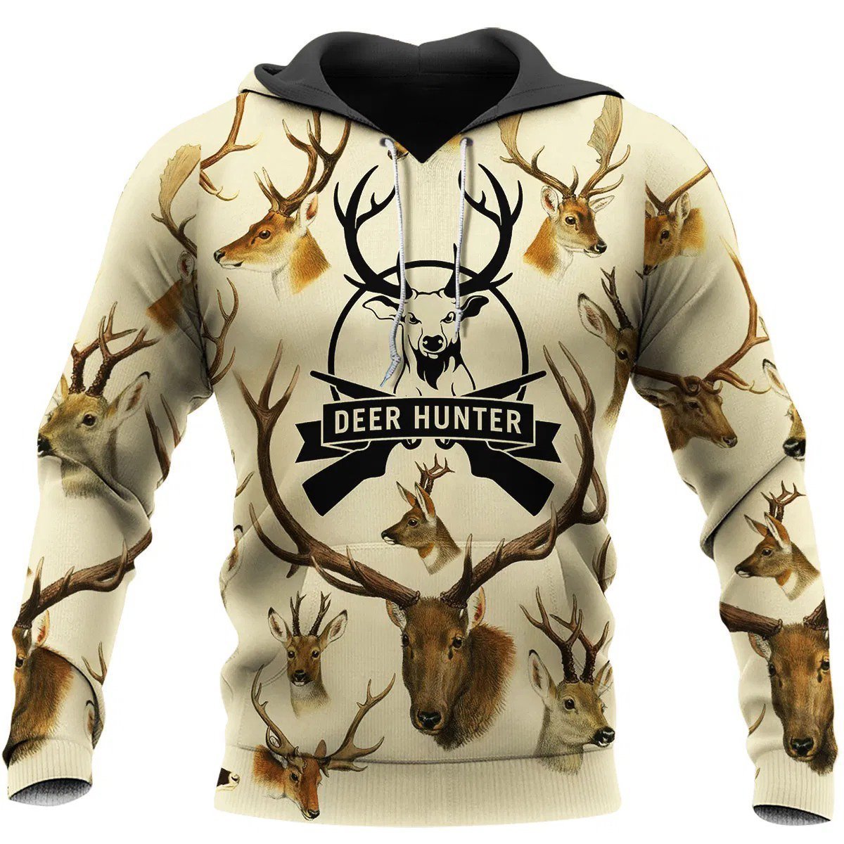 Higozy? Deer Hunting 3D Hoodie – LK890