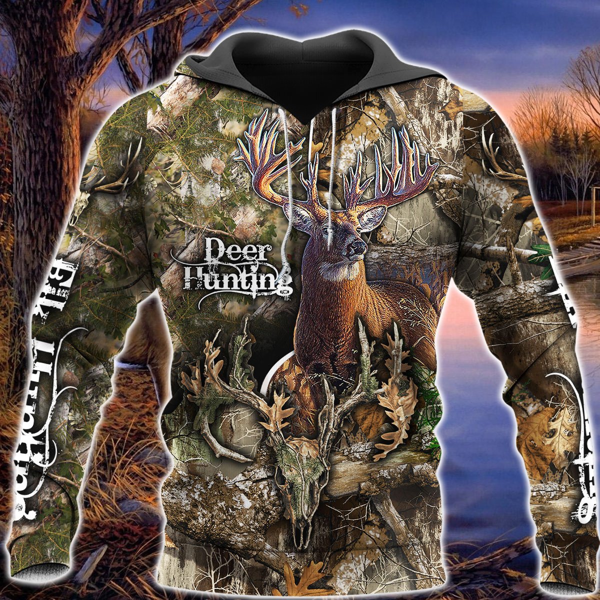 Higozy? Deer Hunting 3D Hoodie – TD1015