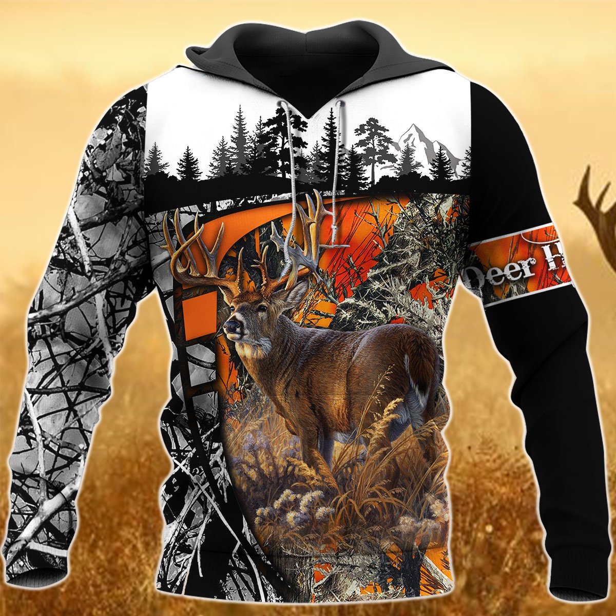 Higozy? Deer Hunting 3D Hoodie – TD1055