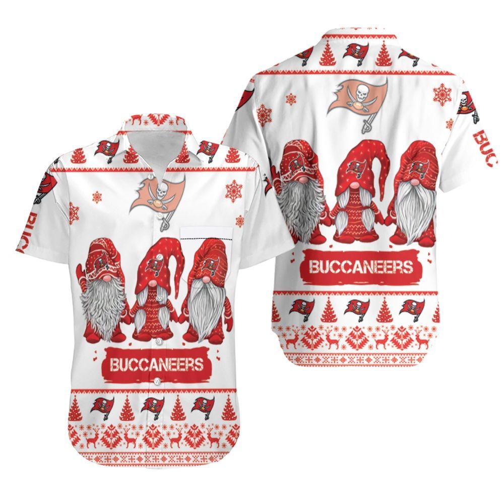 Christmas Gnomes Tampa Bay Buccaneers Ugly Sweatshirt Christmas 3D Hawaiian Shirt