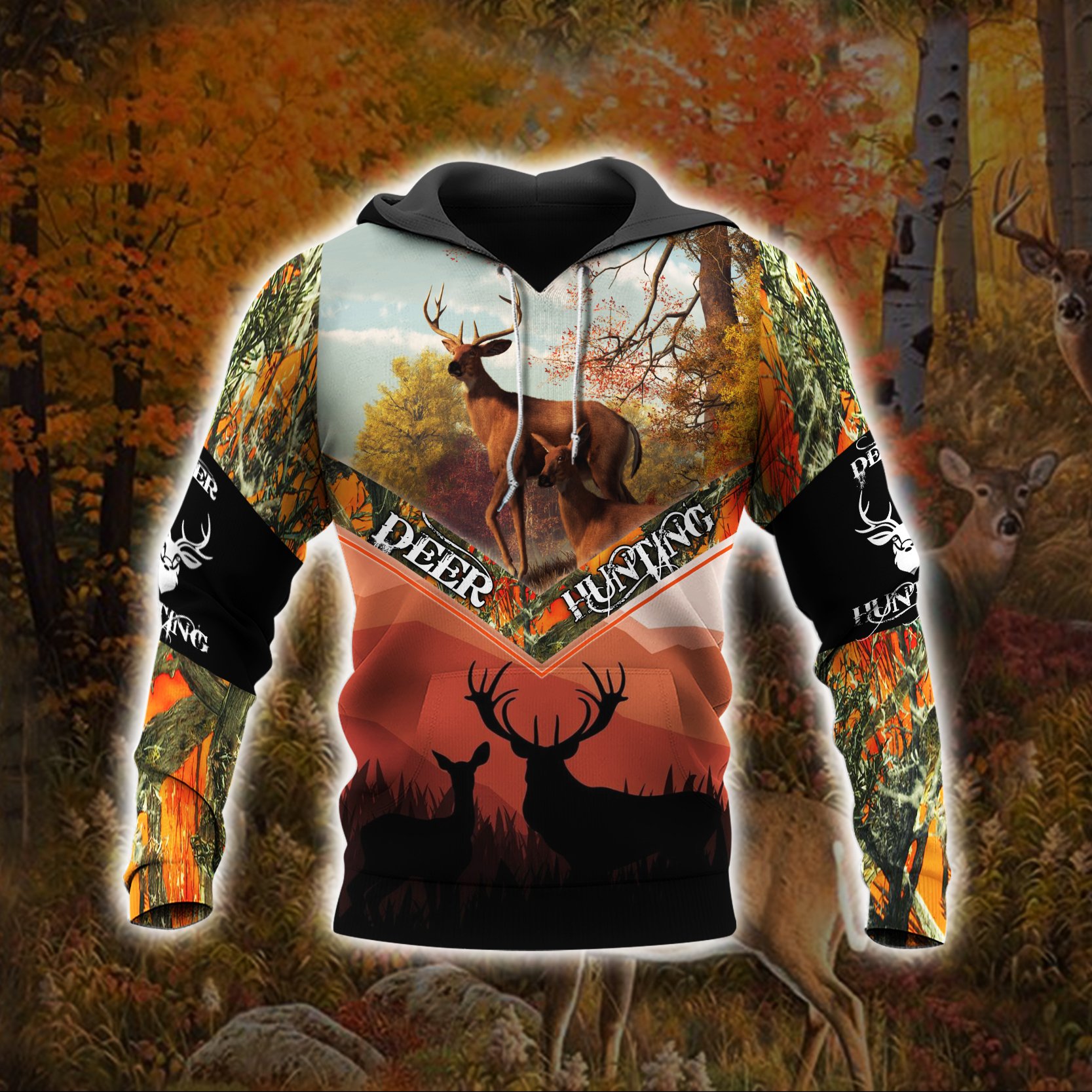 Higozy? Deer Hunting 3D Hoodie – SPTD282