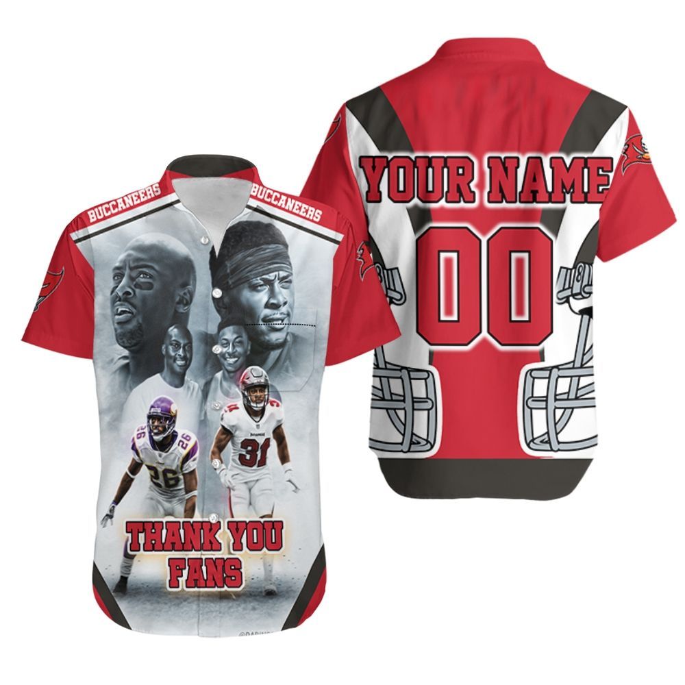 The Winfields Tampa Bay Buccaneers Antoine Winfield Jr 31 And Minnesota Vikings Antoine Winfield Sr 26 For Fans Personalized Hawaiian Shirt