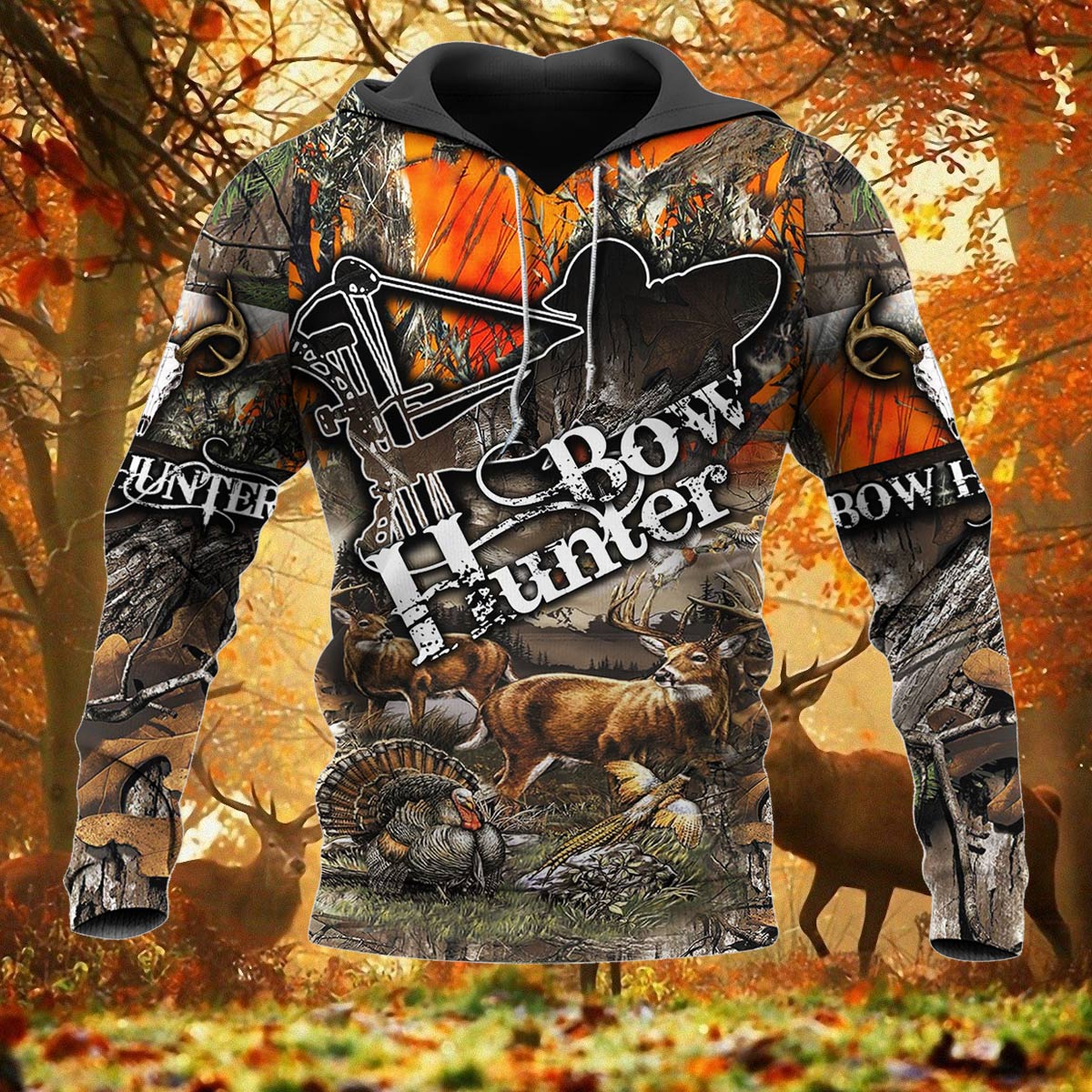 Higozy? Deer Hunting 3D Hoodie – TD1064