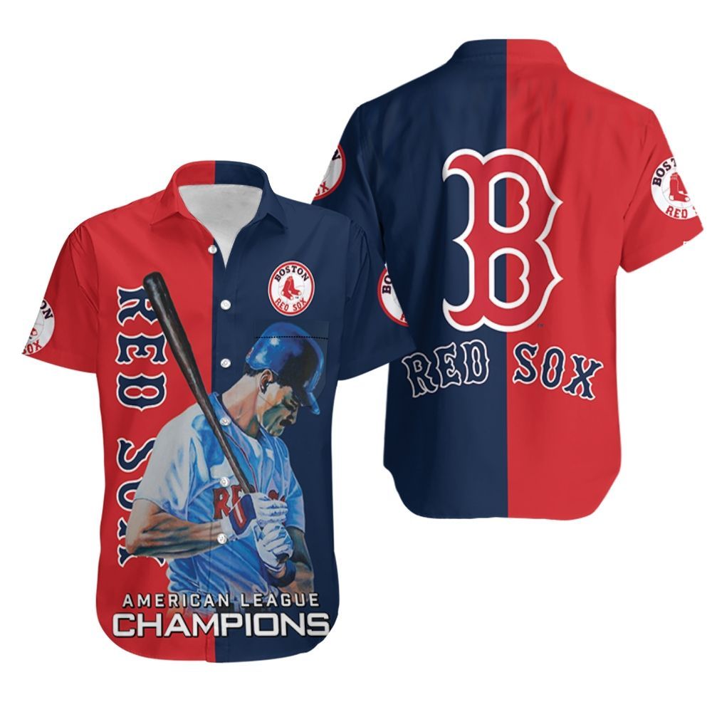 Boston Red Sox Legend Jim Rice 14 Hawaiian Shirt