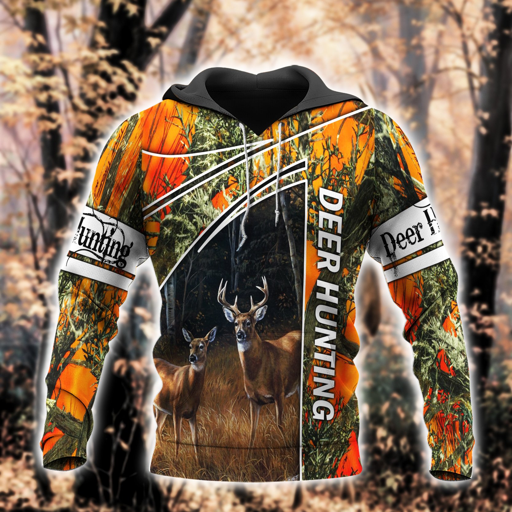 Higozy? Deer Hunting 3D Hoodie – SPTD307