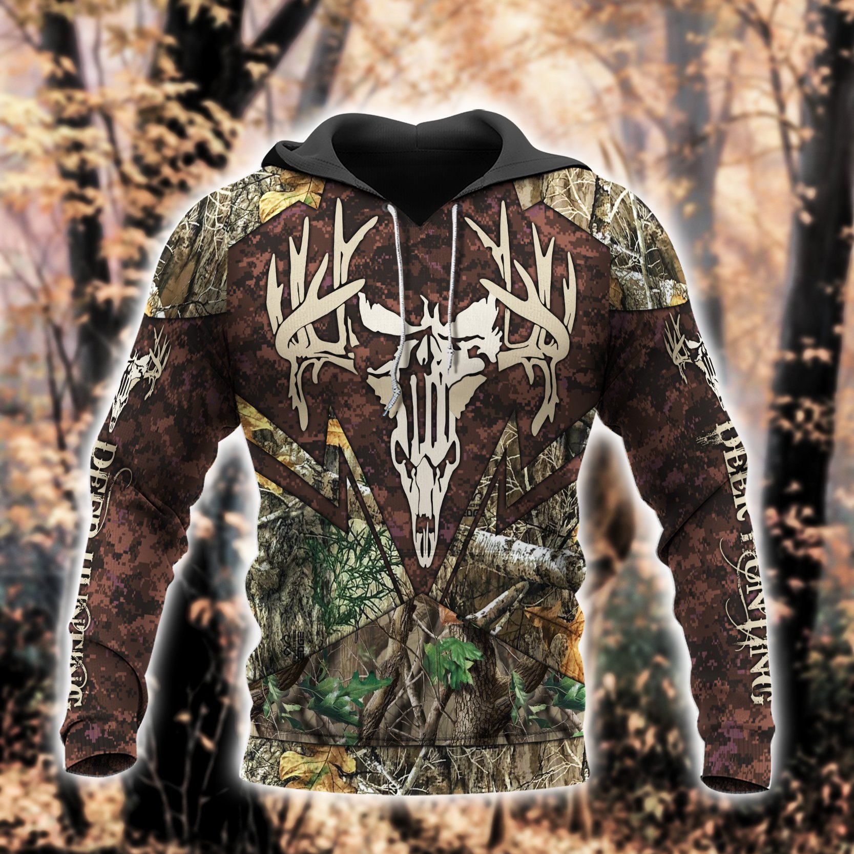 Higozy? Deer Hunting 3D Hoodie – SPTD305