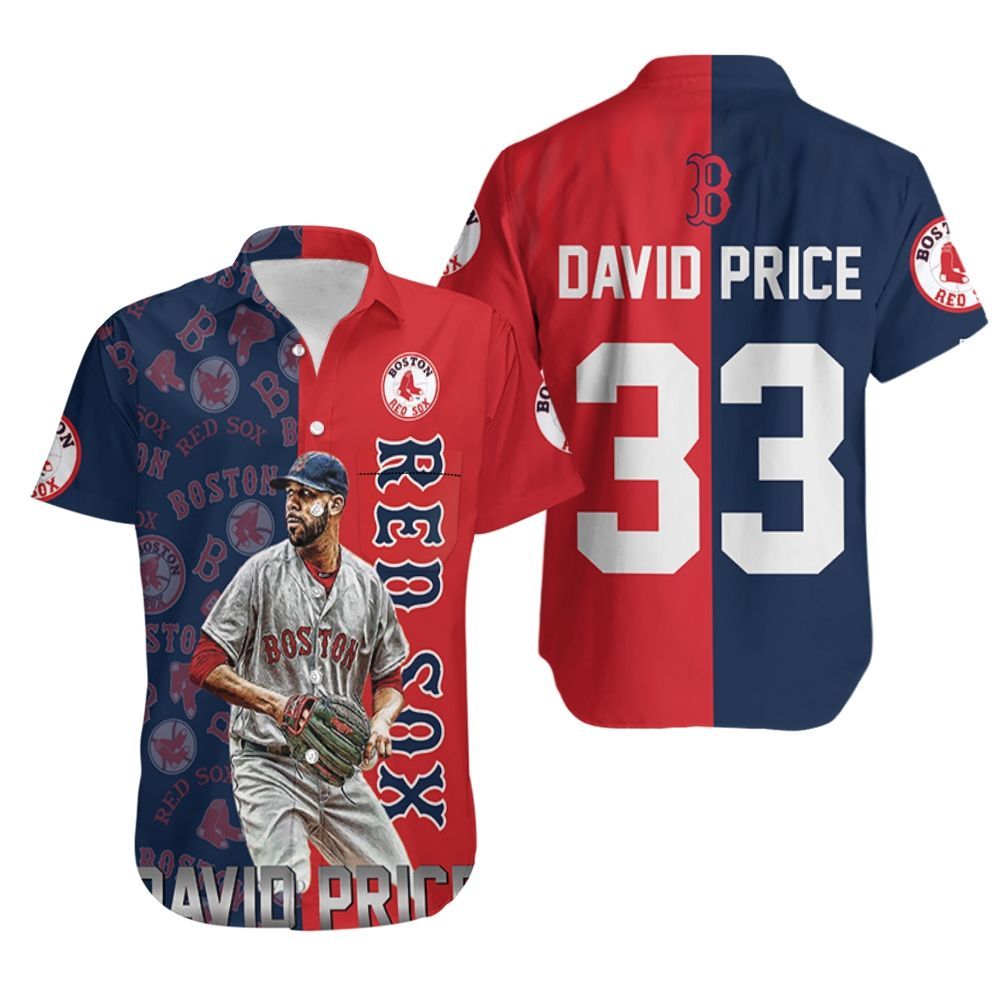 David Price Boston Red Sox 33 Hawaiian Shirt