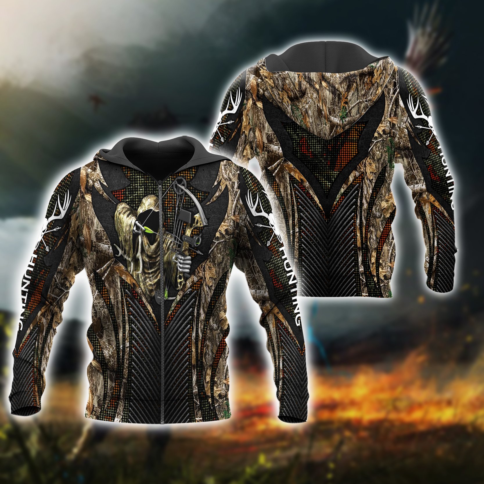 Higozy? Deer Hunting 3D Hoodie – SPLK119