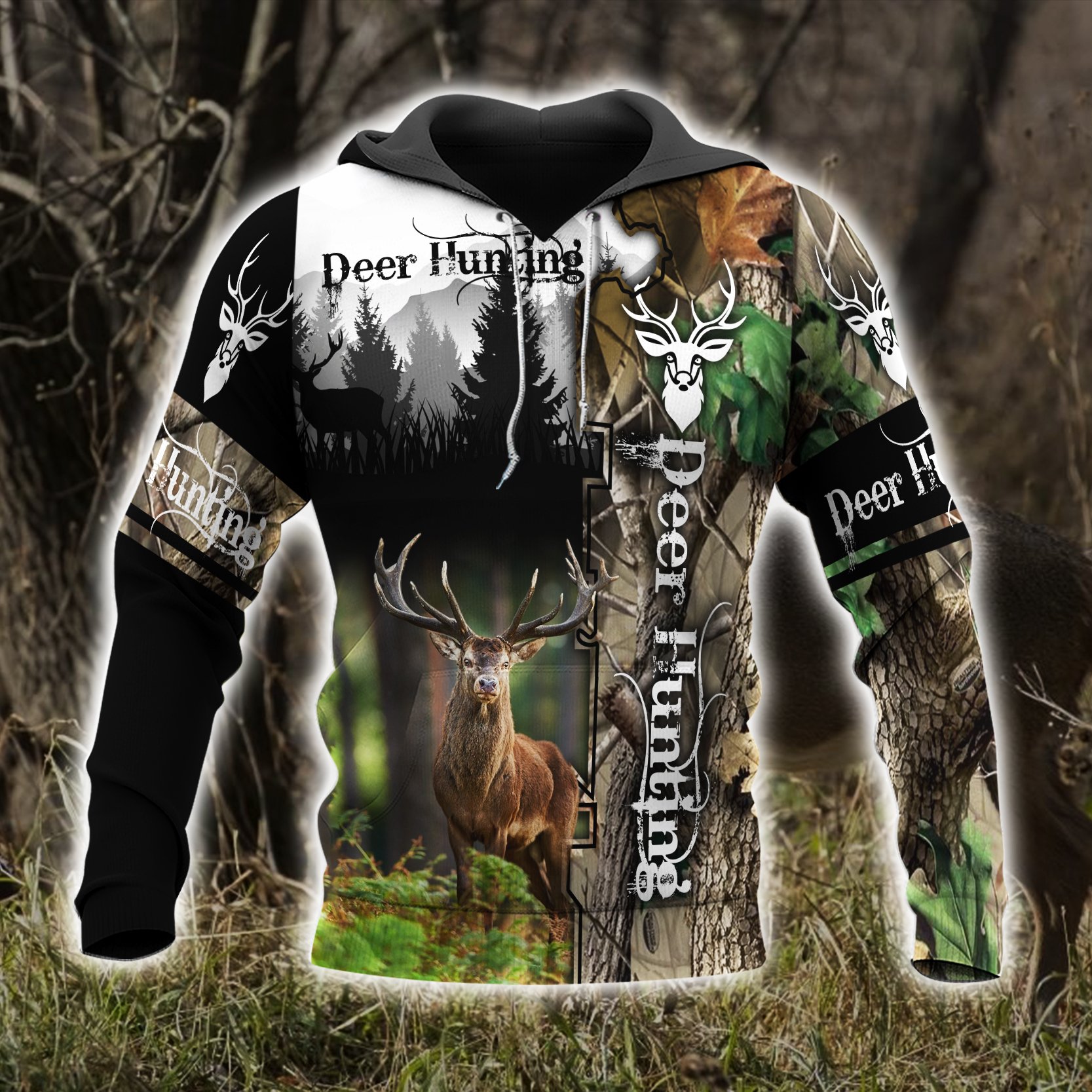 Higozy? Deer Hunting 3D Hoodie – SPTD332