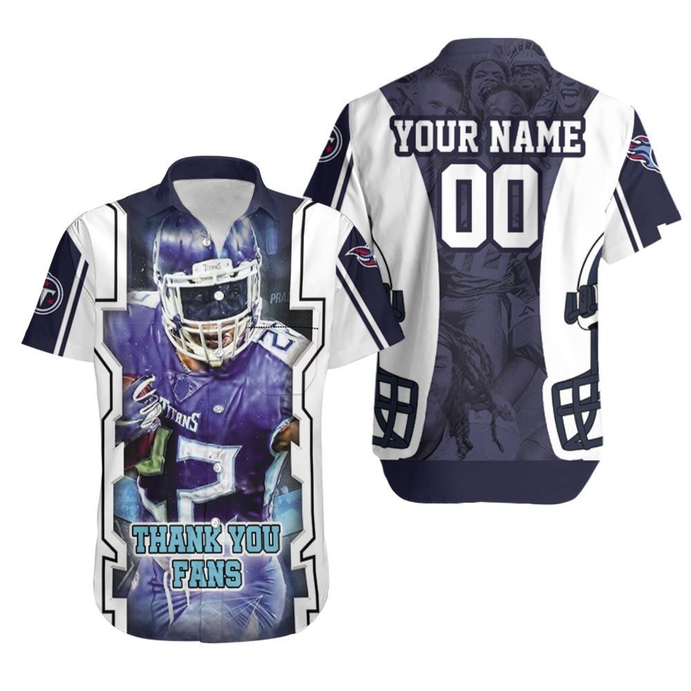 Derrick Henry 22 Tennessee Titans Afc Soth Champions Division Super Bowl 2021 Personalized Hawaiian Shirt