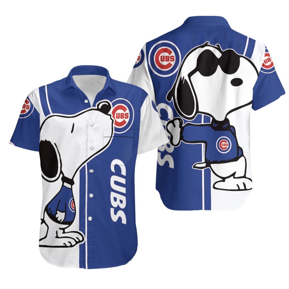 Chicago Cubs Snoopy Lover 3D Printed Hawaiian Shirt