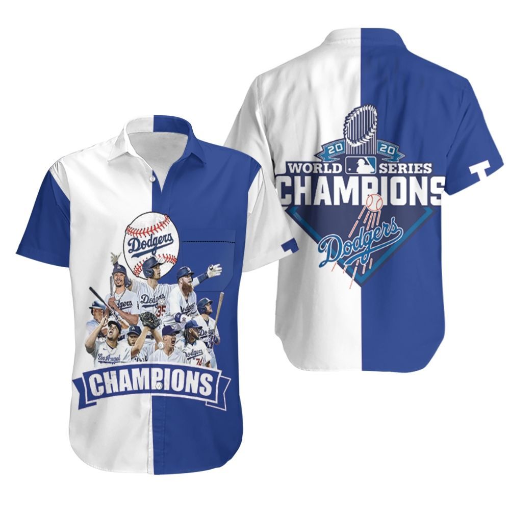 2020 World Series Champions Los Angeles Dodgers Hawaiian Shirt