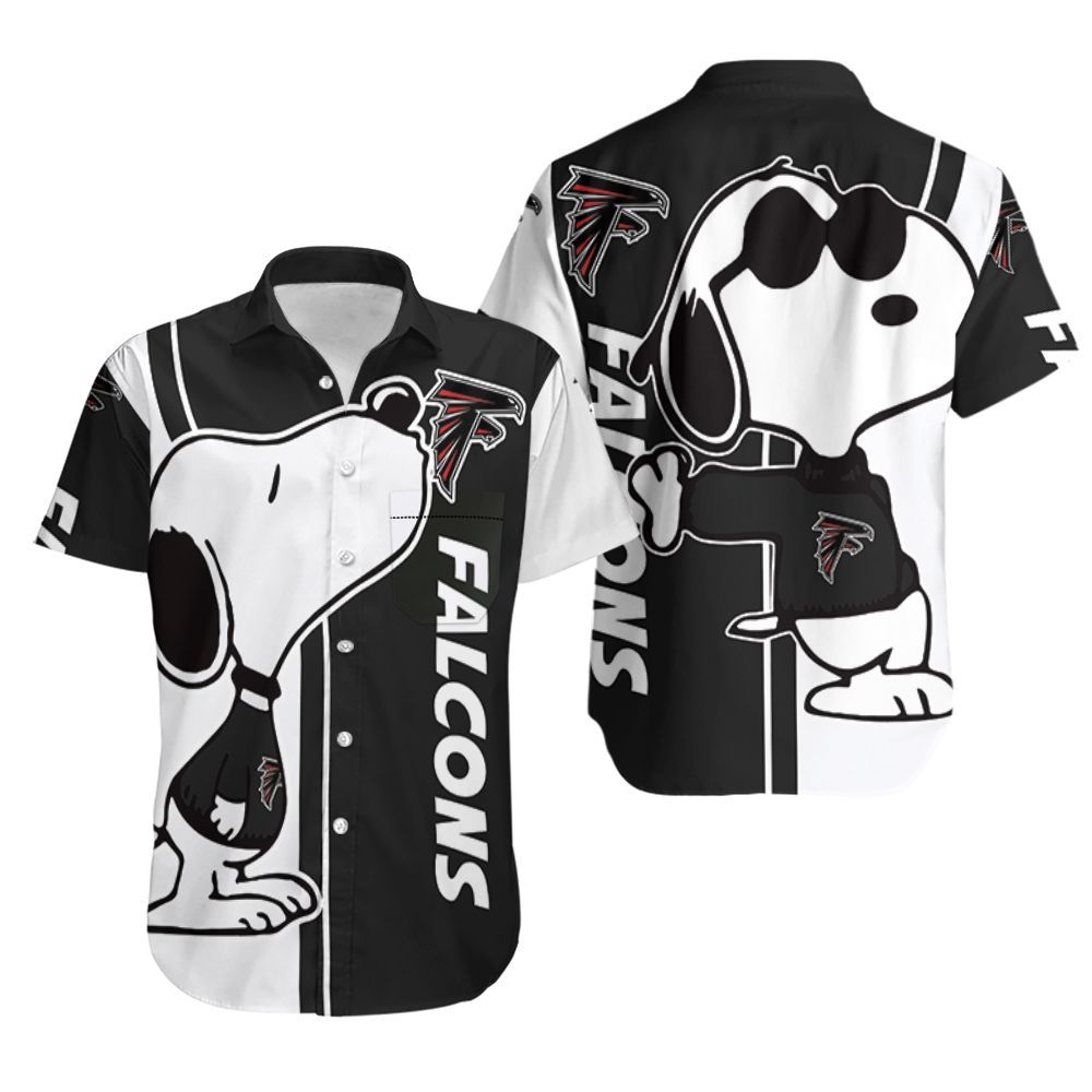 Atlanta Falcons Snoopy Lover 3D Printed Hawaiian Shirt