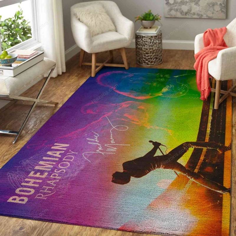 Freddie Mercury Bohemian Rhapsody Area Sku 942 Rug