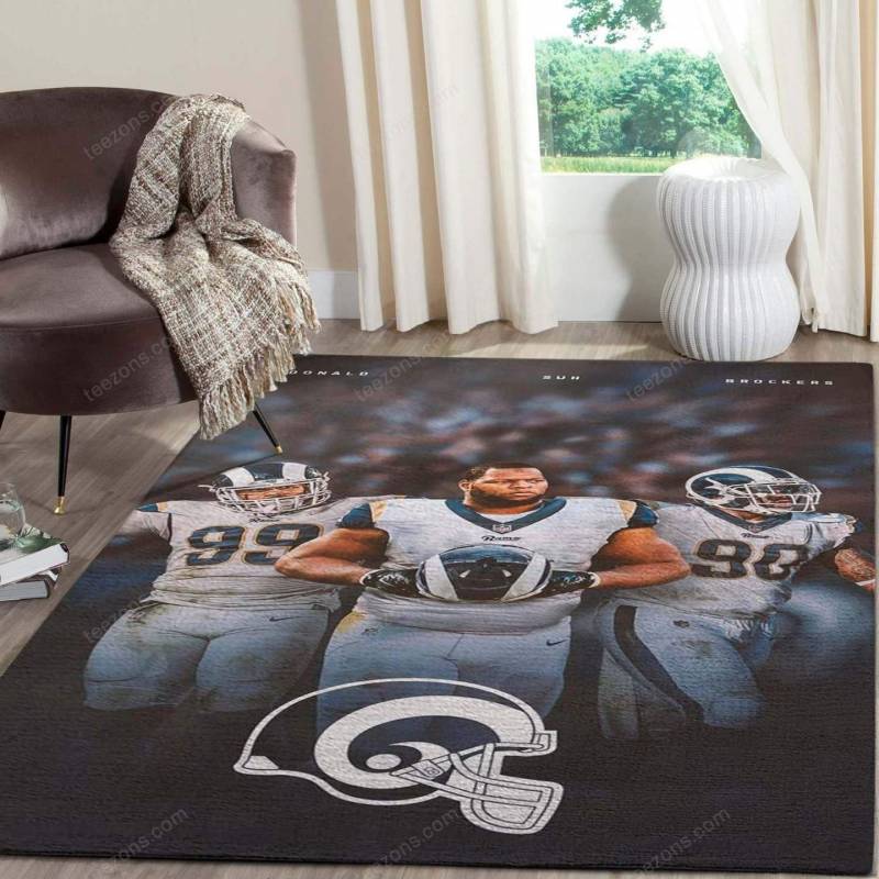 Donald Sul Brockers Los Angeles Rams Area Limited Edition Sku 265561 Rug