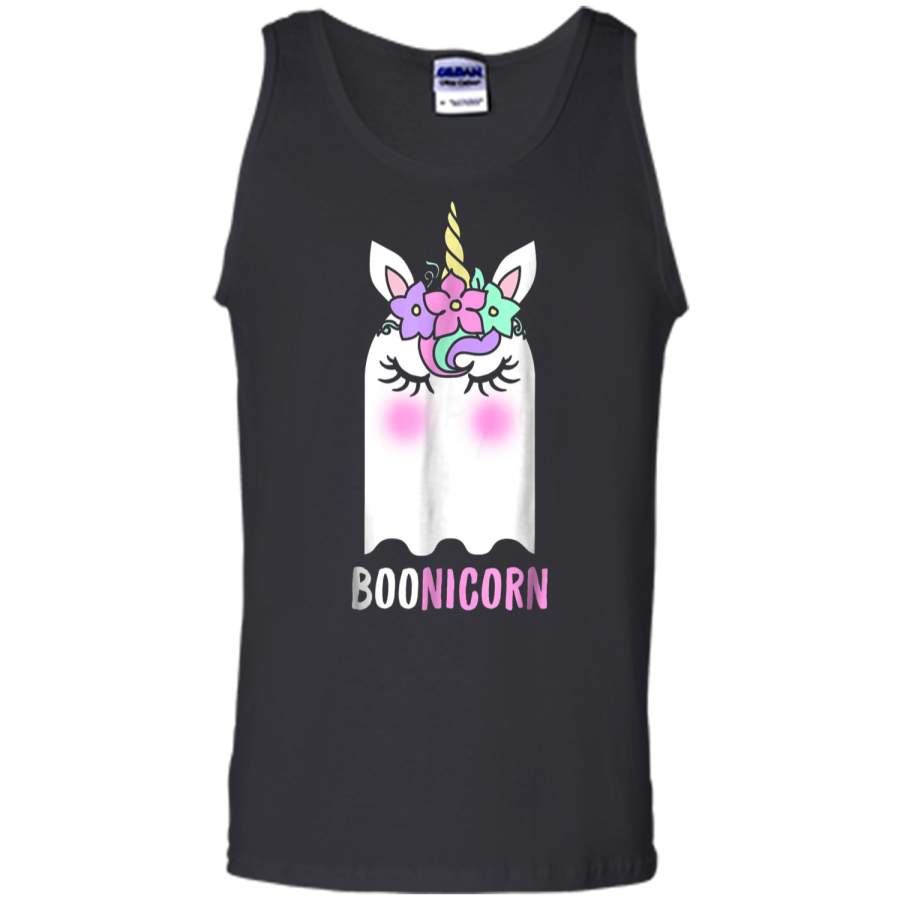 Boonicorn Unicorn Ghost Unicorn Halloween for Girls Tank Top