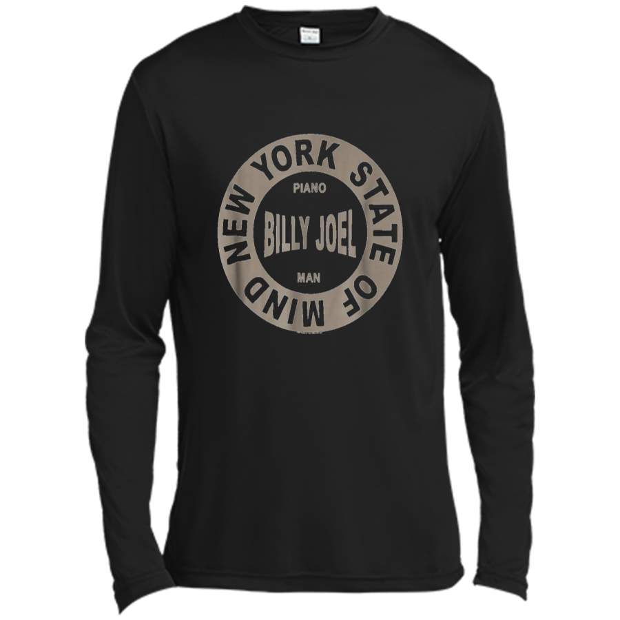 Billy Joel – New York State of Mind Long Sleeve Moisture Absorbing Shirt