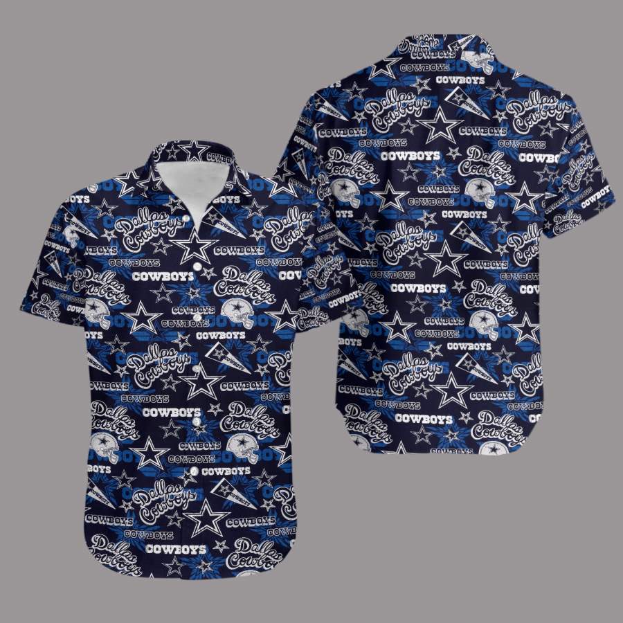 Dallas Cowboys Retro Hawaiian Shirt