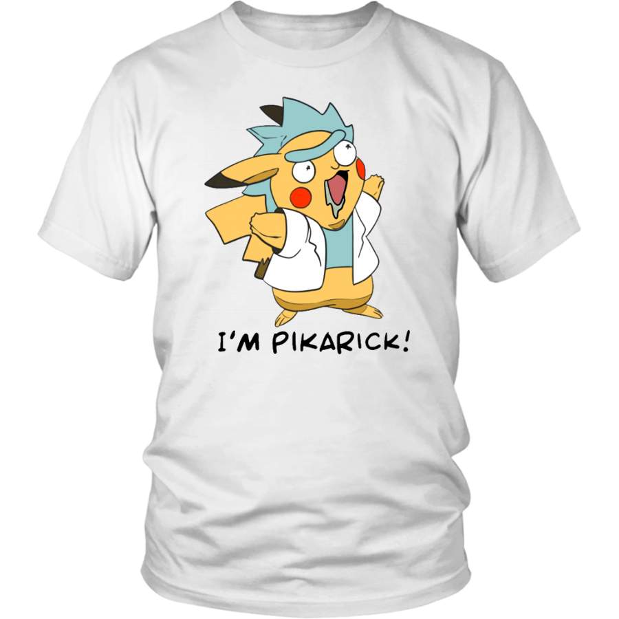 I’M PIKARICK SHIRT FUNNY PIKACHI – RICK AND MORTY