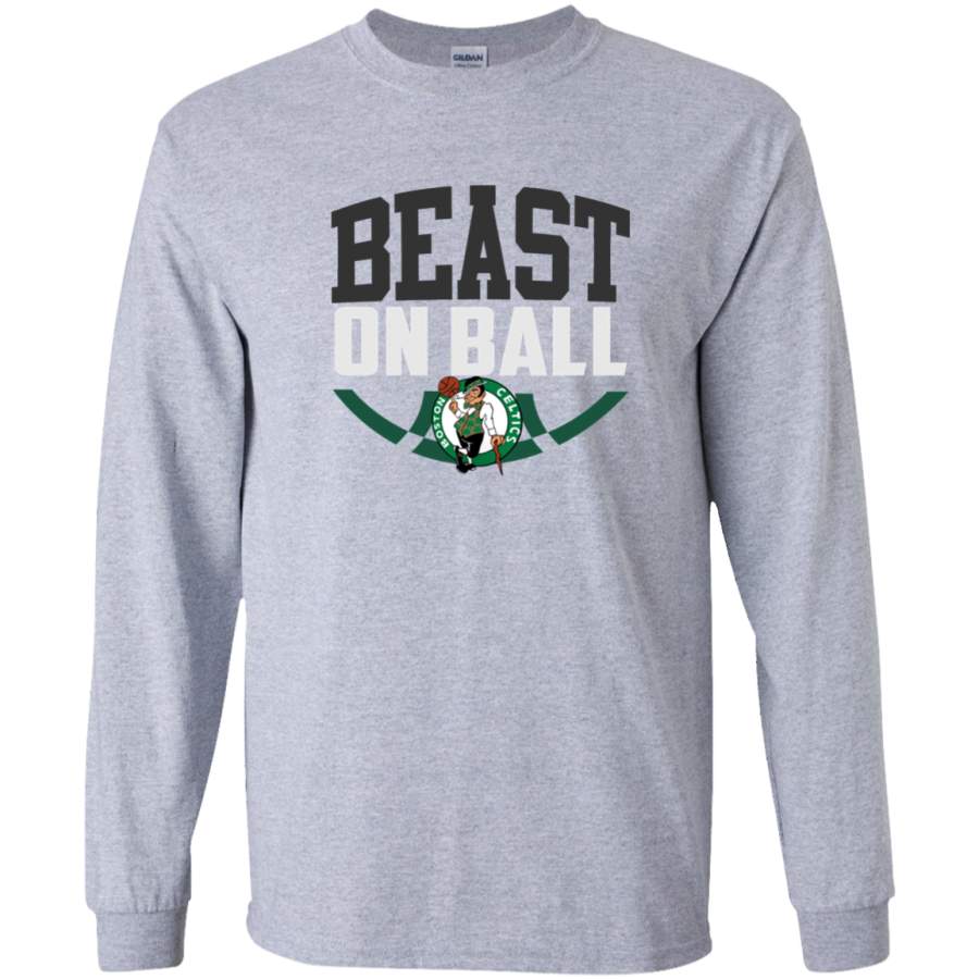 Boston Celtics Beast on Ball Tee shirt