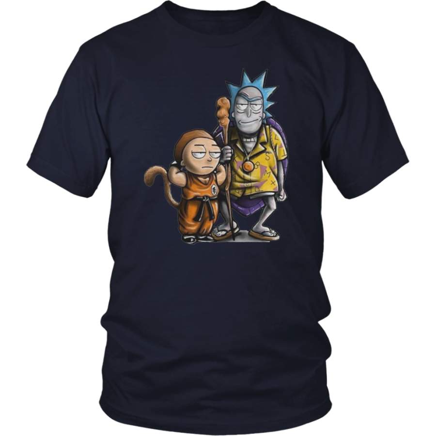 Rick and Morty Dragon Ball Z shirt