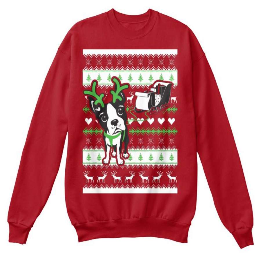 Boston Terrier Lovers Shirt – Christmas