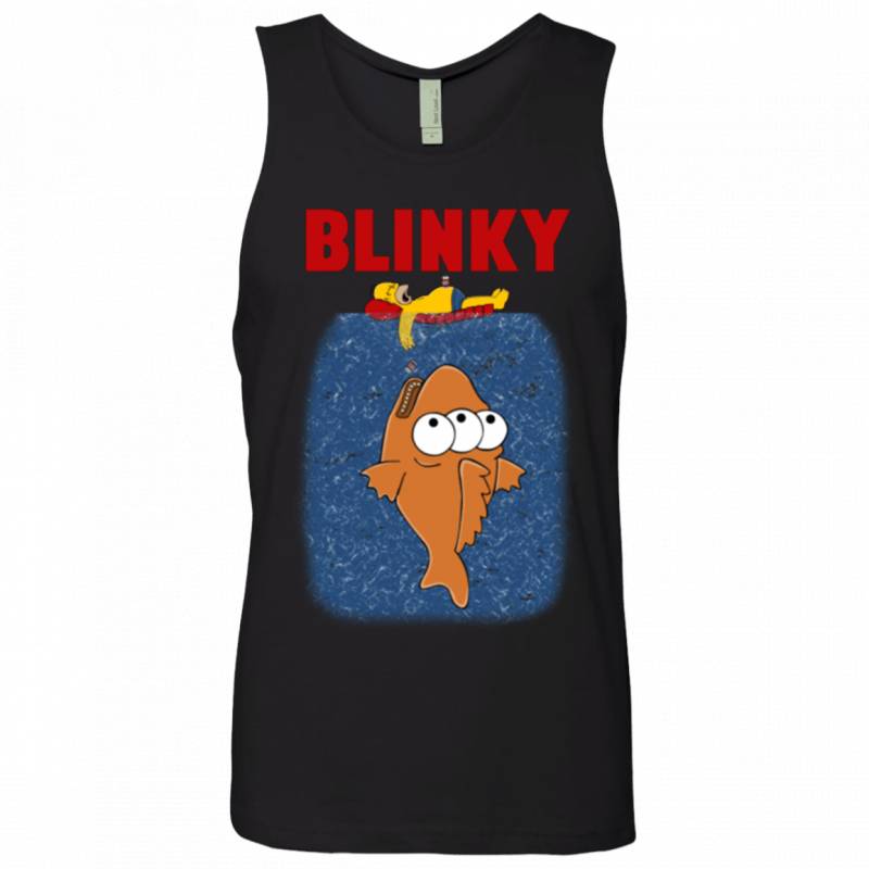 Blinky Jaws Men’s Premium Tank Top