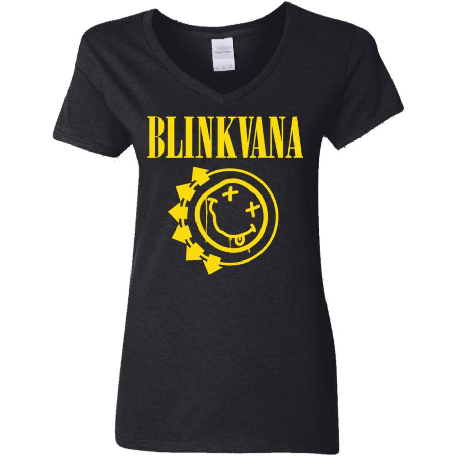 Blinkvana Women’s V-Neck T-Shirt