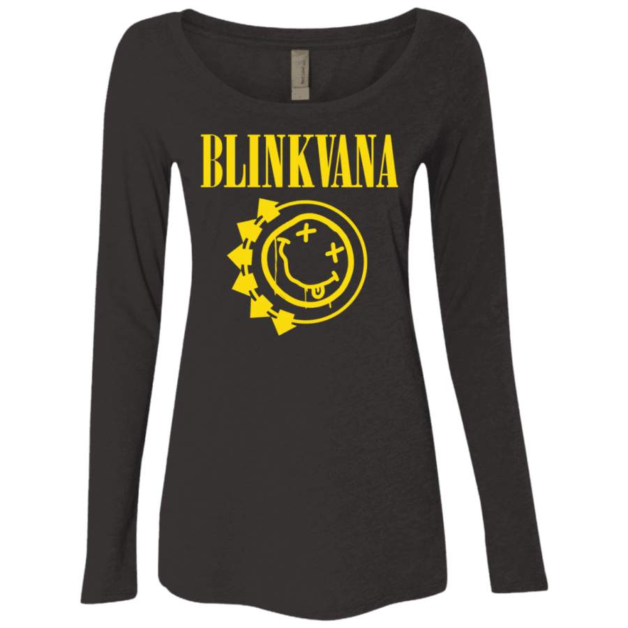 Blinkvana Women’s Triblend Long Sleeve Shirt