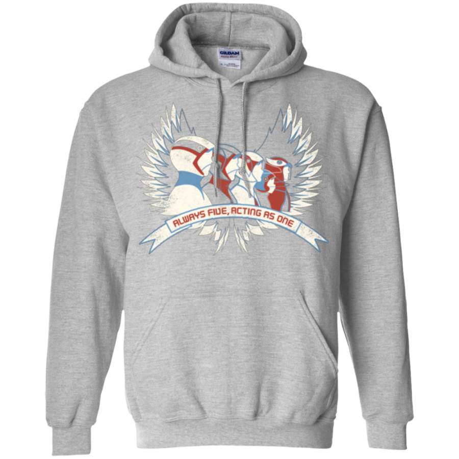 Always Five Acting As One Pullover Hoodie