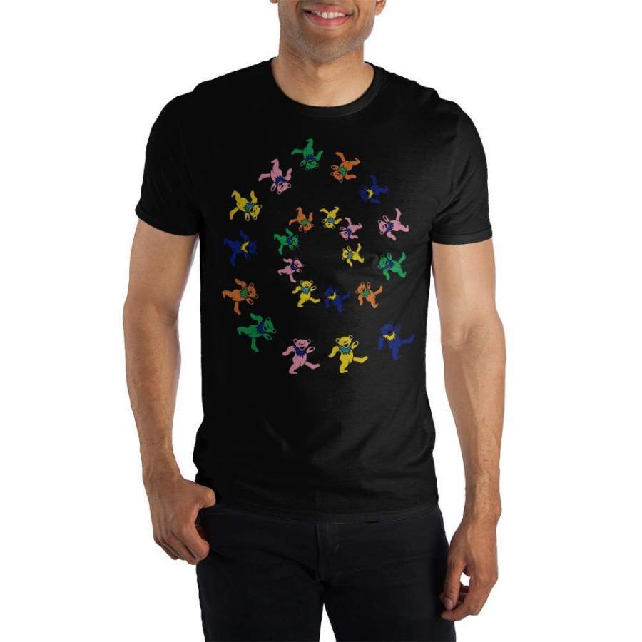 Grateful Dead Dancing Bear Short-Sleeve T-Shirt