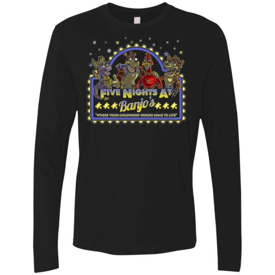 Five Nights at Banjos Men’s Premium Long Sleeve