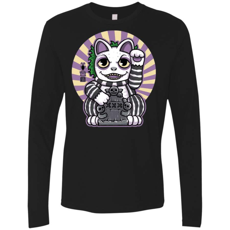 Ghost Neko Men’s Premium Long Sleeve