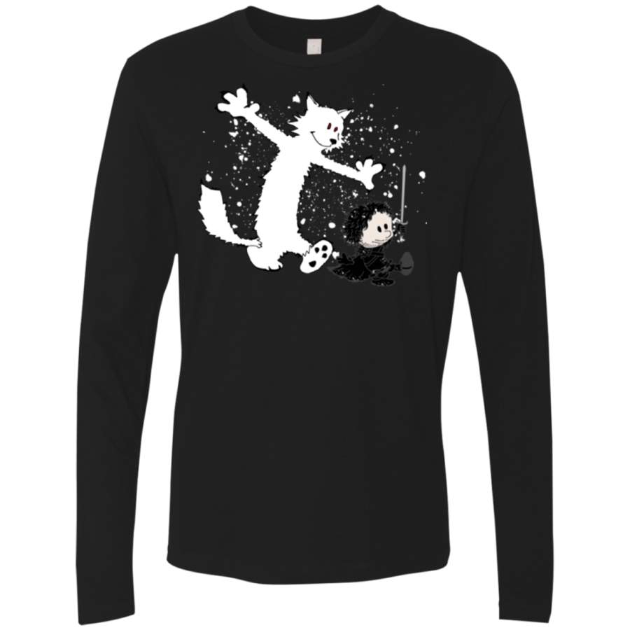 Ghost And Snow Men’s Premium Long Sleeve