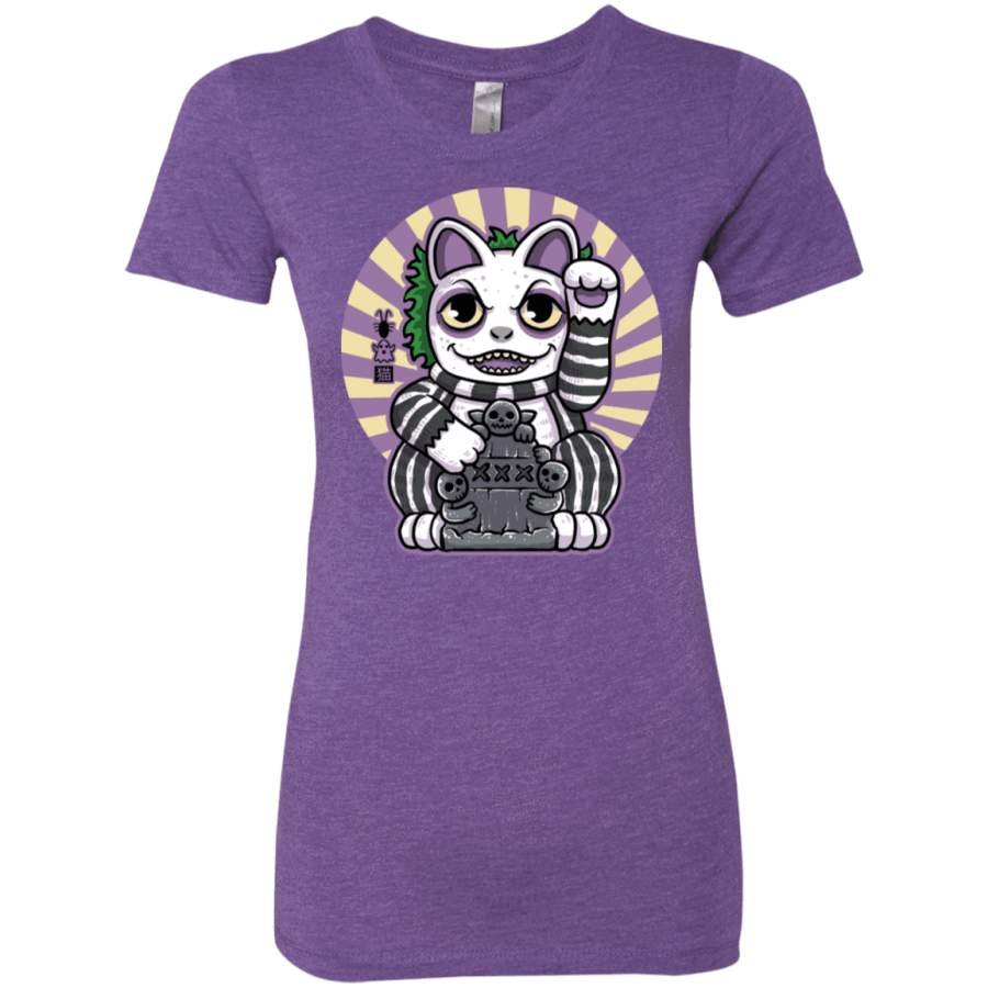 Ghost Neko Women’s Triblend T-Shirt