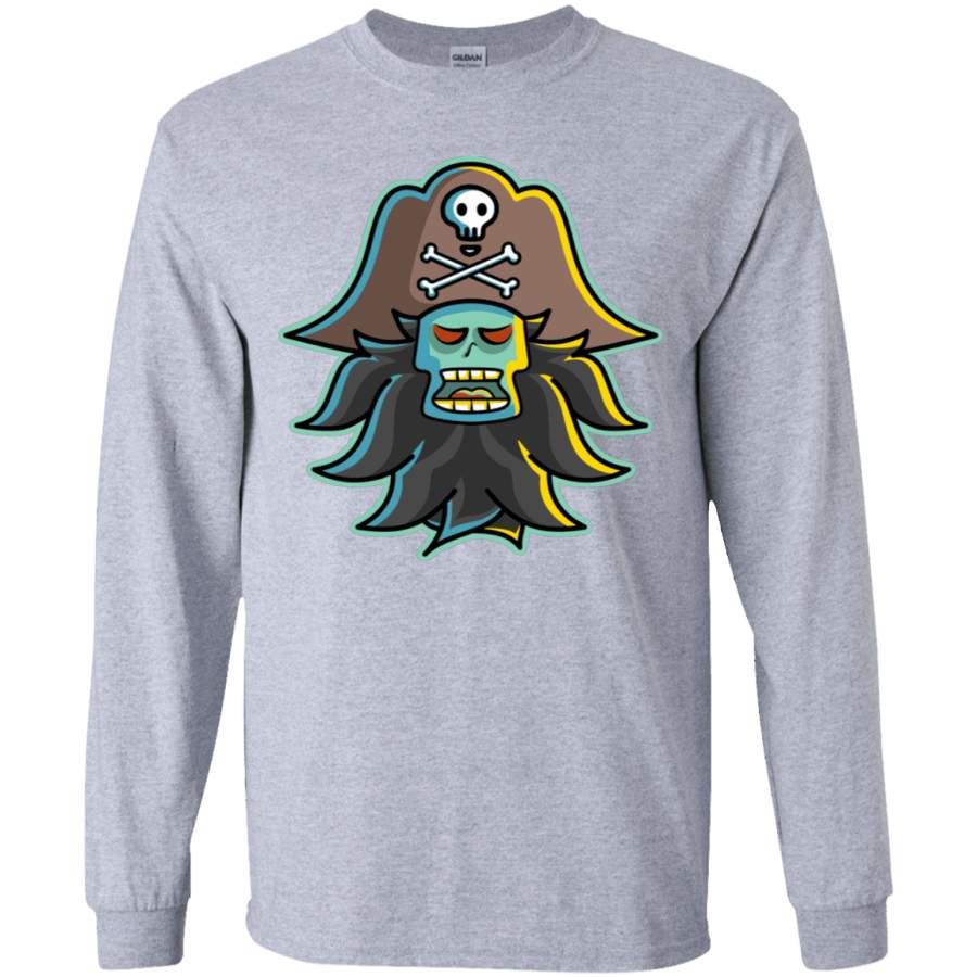 Ghost Pirate LeChuck Youth Long Sleeve T-Shirt